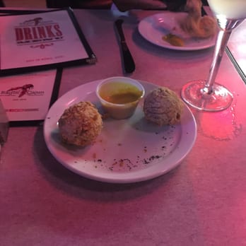 L.A. Bar - Boudin balls appetizer with mustard. They went fast. Almost forgot to take a picture. - Cajun/Creole Near Me - Houston, Texas L.A. Bar - Boudin balls appetizer with mustard. They went fast. Almost forgot to take a picture. - Cajun/Creole Near Me - Houston, Texas