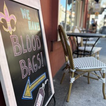 Vampire Cafe - Outside seating - Cafes Near Me - New Orleans, Louisiana