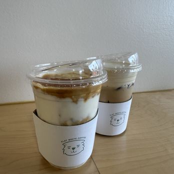 Flat White Coffee - Einspanner + Earl Grey Latte? - Cafes Near Me - Cypress, California Flat White Coffee - Einspanner + Earl Grey Latte? - Cafes Near Me - Cypress, California