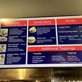 EJJI - Menu - Ramen Near Me - Baltimore, Maryland