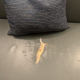 Ripped couch Ripped couch