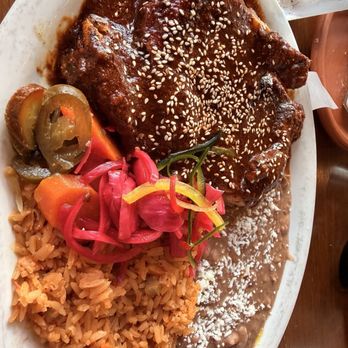 Choza - Chicken mole (bone in) - Mexican Near Me - Tigard, Oregon