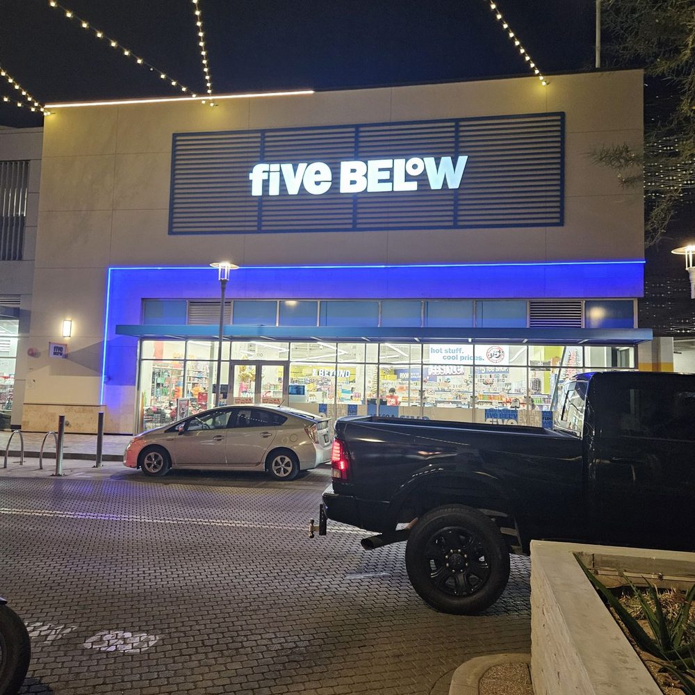Five Below - Five Below at night - Discount Store Near Me - North Hollywood, California Five Below - Five Below at night - Discount Store Near Me - North Hollywood, California