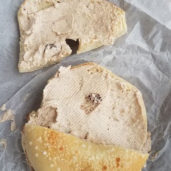 Willie's Bagel Cafe - plain bagel with cinnamon raisin cream cheese - Breakfast & Brunch Near Me - Utica, New York Willie's Bagel Cafe - plain bagel with cinnamon raisin cream cheese - Breakfast & Brunch Near Me - Utica, New York