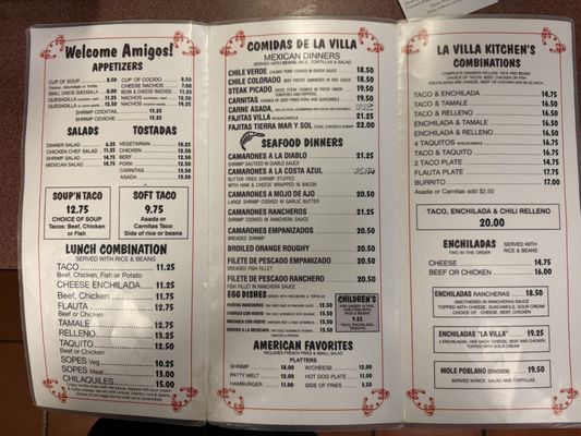 Menu photo 1 La Villa Kitchen San Dimas, CA