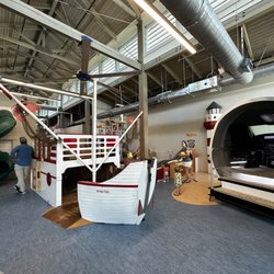 The Sandbox Children Museum - Castle/slide, Ship station, plane station, lighthouse air physics station, racing station