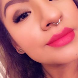 Septum piercing by Sara Johnson