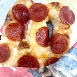 The pizza pretzel. Yumm