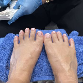 Orange Nails Bar - Gel French tip pedicure - Nail Salons Near Me - Orange, California Orange Nails Bar - Gel French tip pedicure - Nail Salons Near Me - Orange, California