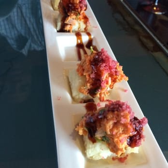 Sushi Rock - $5 Happy Hour special: crispy rice with spicy tuna - Sushi Bars Near Me - Arlington, Virginia Sushi Rock - $5 Happy Hour special: crispy rice with spicy tuna - Sushi Bars Near Me - Arlington, Virginia