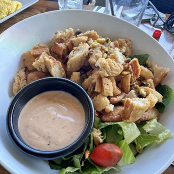 Proud Mary's Restaurant - BBQ fried chicken chopped salad. - Breakfast & Brunch Near Me - Dana Point, California