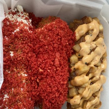 Krazy Dog - Elote corn, Volcano , Potato, - Korean Near Me - Cypress, Texas Krazy Dog - Elote corn, Volcano , Potato, - Korean Near Me - Cypress, Texas