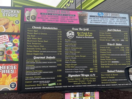 Menu photo 3 Beef-A-Roo Rockford, IL