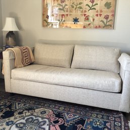 Twenty year old pull out given excellent make-over by Kevin at Upholstery on Broadway