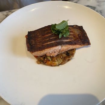 The Cooks' House - Rainbow trout - New American Near Me - Traverse City, Michigan