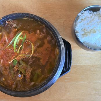 Arirang - 4. Yukgaejang Soup - Korean Near Me - Ann Arbor, Michigan Arirang - 4. Yukgaejang Soup - Korean Near Me - Ann Arbor, Michigan