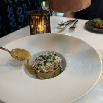 Little Pearl - Charred Cabbage with Champagne Sauce and Grated Parmesan - New American Near Me - Washington, DC, District of Columbia Little Pearl - Charred Cabbage with Champagne Sauce and Grated Parmesan - New American Near Me - Washington, DC, District of Columbia