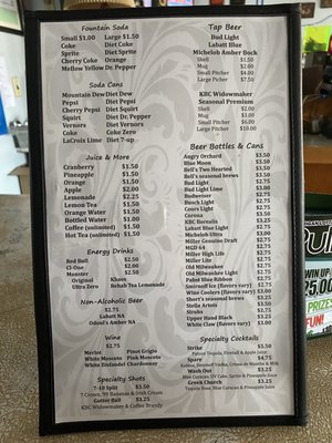 Menu photo 2 Miller's Recreation Laurium, MI Menu photo 2 Miller's Recreation Laurium, MI