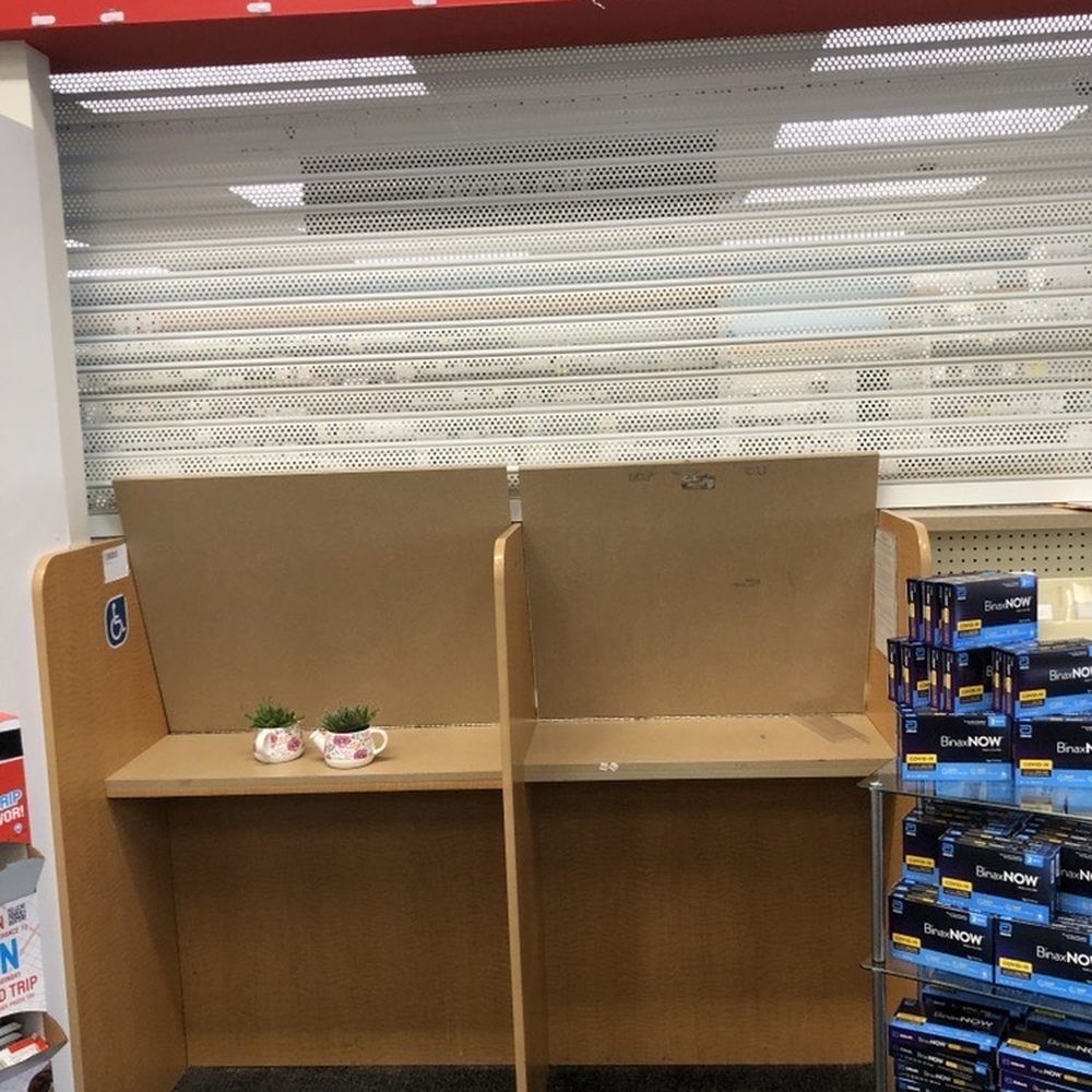 CVS Pharmacy - Couple of days later. They must feel utterly besieged and have dropped the security grate! - Drugstores Near Me - GREENWICH, Connecticut CVS Pharmacy - Couple of days later. They must feel utterly besieged and have dropped the security grate! - Drugstores Near Me - GREENWICH, Connecticut