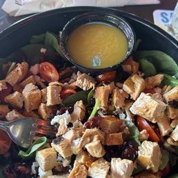Spinach salad! Spinach salad!