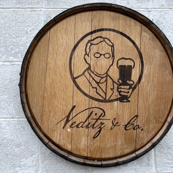 Veditz and Company Brewing - a man holding a beer - Brewpubs Near Me - Sperryville, Virginia