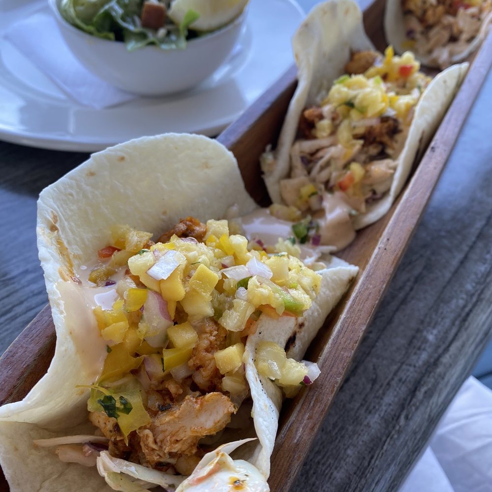 Quay West - Cajun Halibut tacos - Seafood Near Me - Campbell River, British Columbia Quay West - Cajun Halibut tacos - Seafood Near Me - Campbell River, British Columbia