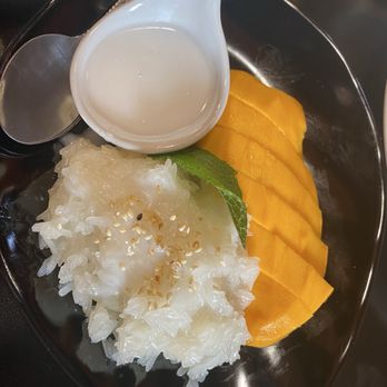 Bangkok Thai Express - mango Sticky rice - Thai Near Me - St. George, Utah