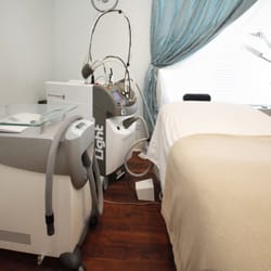 BU Wellness & Med Spa - Laser room pix -- Laser treatment for hair removal, pigmented lesion, small veins, acne and scars.