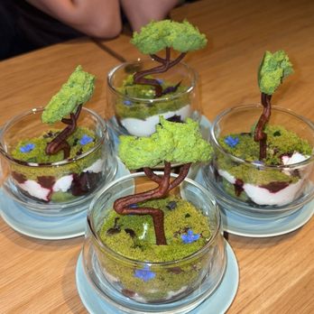 Nisei - Shiso. Sansho. Matcha. Blackberry Nicasio Valley Fromage Blanc - Japanese Near Me - San Francisco, California