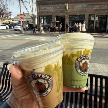 Chaiwale & Co. - Pistachio Latte 12oz, Matcha Pistachio Cream Latte 12oz - Cafes Near Me - Orange, California Chaiwale & Co. - Pistachio Latte 12oz, Matcha Pistachio Cream Latte 12oz - Cafes Near Me - Orange, California