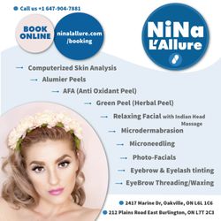 Nina L'Allure Oakville - Nina L'Allure Skincare Services