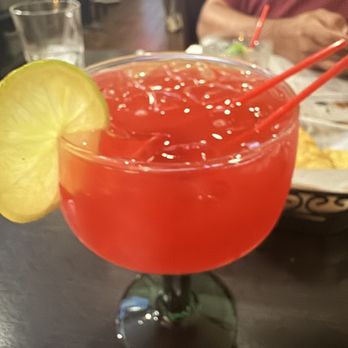Las Margaritas Restaurant & Bar - Signature Strawberry Margarita - Mexican Near Me - Ridgewood, New York