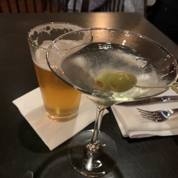 Loretta - Perfect kettle one dry martini, and the great IPA from Riverwalk Brewing Company. - New American Near Me - Newburyport, Massachusetts Loretta - Perfect kettle one dry martini, and the great IPA from Riverwalk Brewing Company. - New American Near Me - Newburyport, Massachusetts