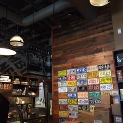 Starbucks - Something to stare at while I waited patiently in line to order...