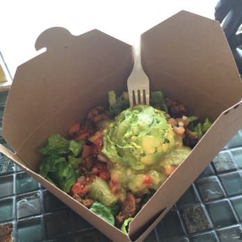 Oahu Mexican Grill - Chicken salad with guacamole. So delicious. - Tex-Mex Near Me - Honolulu, Hawaii