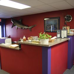 Reception Desk - Friendly Service