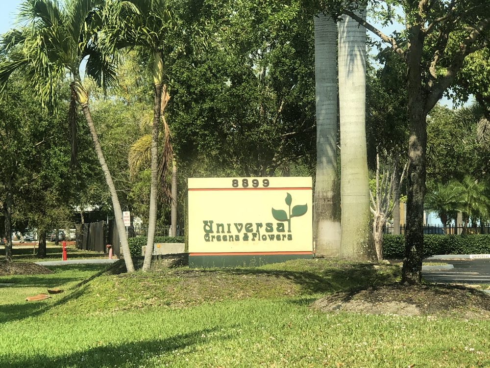 UNIVERSAL GREENS & FLOWERS Updated August 2024 8899 NW 18th Ter