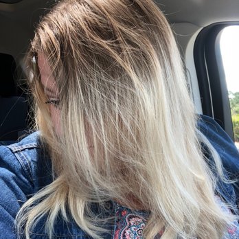 HeadSpace Beauty Lounge - Before. (Bad, I know) - Hair Salons Near Me - Fairfield , California