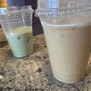 Quixotic Coffee - Matcha with Lavender and a Marco Polo cold brew - Coffee & Tea Near Me - Saint Paul, Minnesota