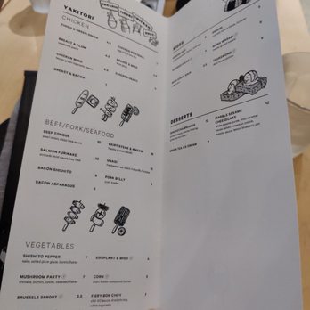HATCH - Menu as of 08.20.2022 - Japanese Near Me - Los Angeles, California
