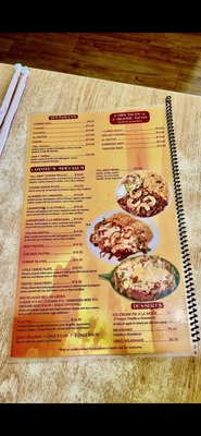 Menu photo 2 Coyote's Den Cafe Aguila, AZ