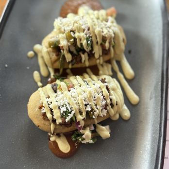 Ni Tuyo - Tocalyes - if tamale and tostada had a baby - Tacos Near Me - Denver, Colorado Ni Tuyo - Tocalyes - if tamale and tostada had a baby - Tacos Near Me - Denver, Colorado