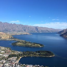 View of Queenstown from the Gondola