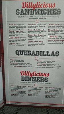Menu photo 5 Dilly D's Sports Grill Northfield, OH Menu photo 5 Dilly D's Sports Grill Northfield, OH