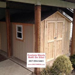 Lower Bucks Storage Sheds - 8 x 12 Organizer Shed
