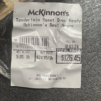 McKinnon's Meat Market - the receipt - Meat Shops Near Me - Somerville, Massachusetts McKinnon's Meat Market - the receipt - Meat Shops Near Me - Somerville, Massachusetts