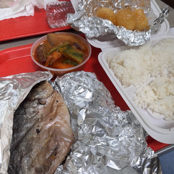 PhilHouse - Grilled Pampano Combo, pinakbet - Filipino Near Me - Hayward, California