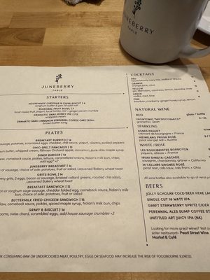 Menu photo 5 Juneberry Table Cleveland, OH