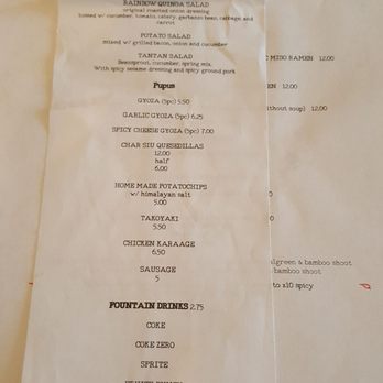 Junpuu - Menu pn clip board - Ramen Near Me - Honolulu, Hawaii Junpuu - Menu pn clip board - Ramen Near Me - Honolulu, Hawaii