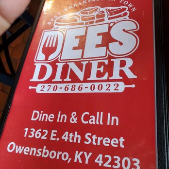 Dee's Diner - a close up of the sign - Diners Near Me - Owensboro, Kentucky Dee's Diner - a close up of the sign - Diners Near Me - Owensboro, Kentucky